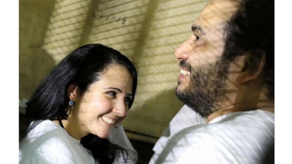 Aya Hijazi and her husband, Mohamed Hassanein, founders of Belady, a nongovernmental organization that promotes a better life for street children, have returned to the United States after being releaed in Egypt, following the intervention of the Trump administration. They had spent nearly three years in prison on charges that were widely regarded as false.