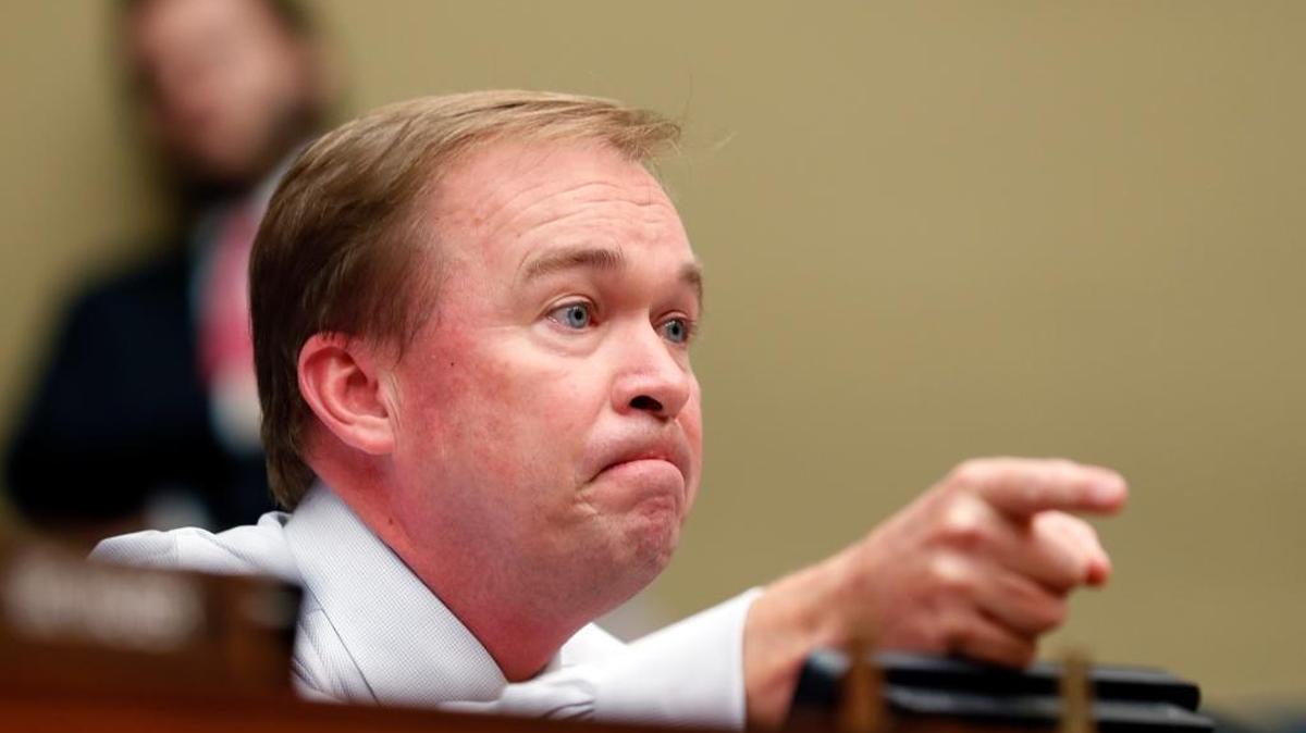 Rep. Mick Mulvaney, R-S.C., questions Mylan CEO Heather Bresch on Capitol Hill in Washington, Sept. 21, 2016.