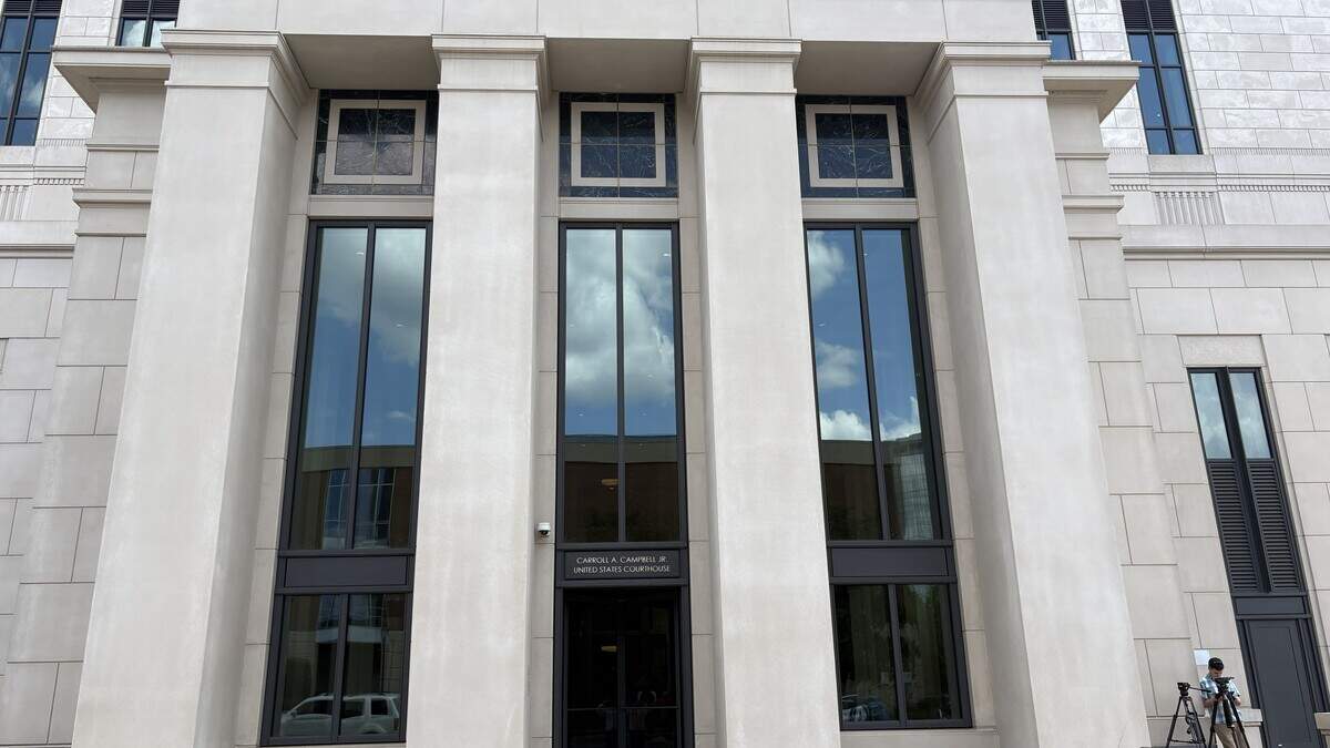 Federal courthouse in Greenville, South Carolina.