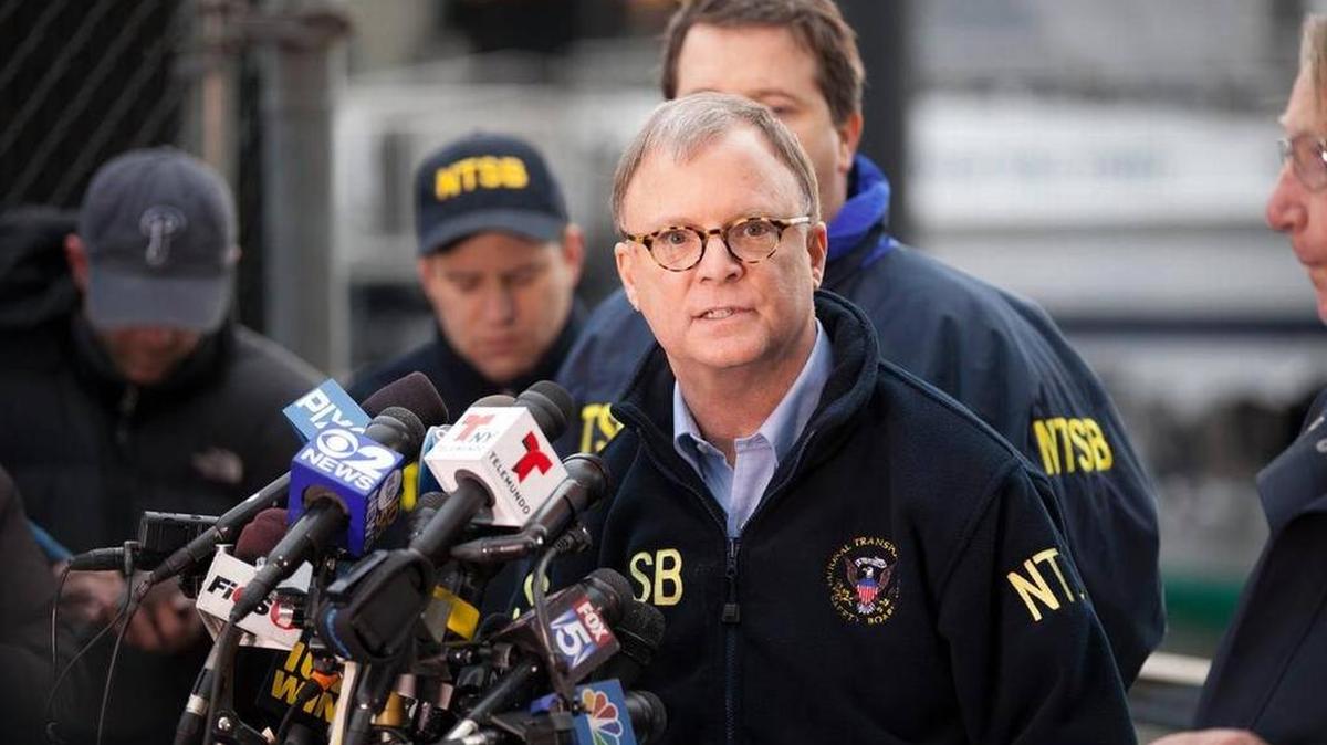 Robert Sumwalt, who lives in Columbia, works the accident scene investigation of a deadly Amtrak derailment in Philadelphia in May 2015. At the time, he was one of five members of the National Transportation Safety Board. He is now the new NTSB chairman.