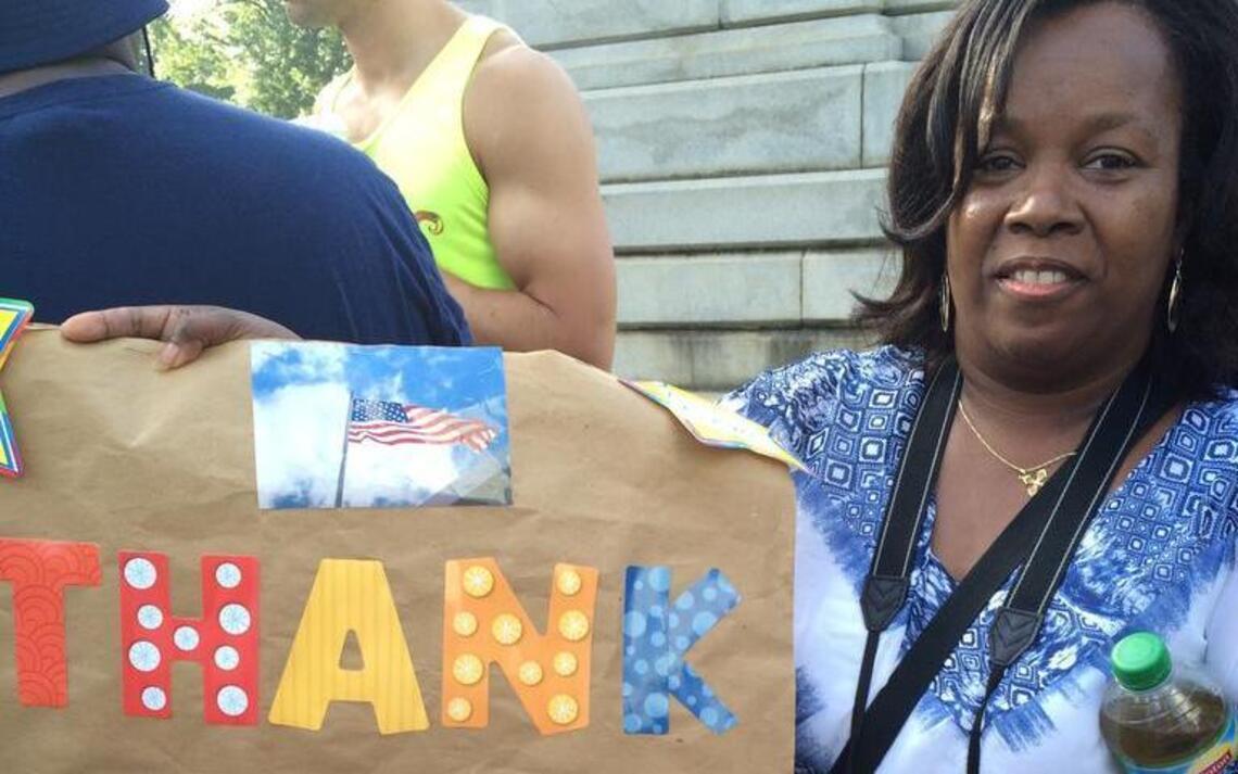 The crowd: Voices from the 10,000 who watched the flag come down (+ video)