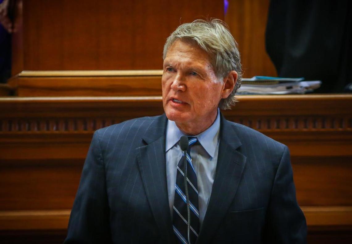 File phot of Senate President Harvey Peeler R-Cherokee.