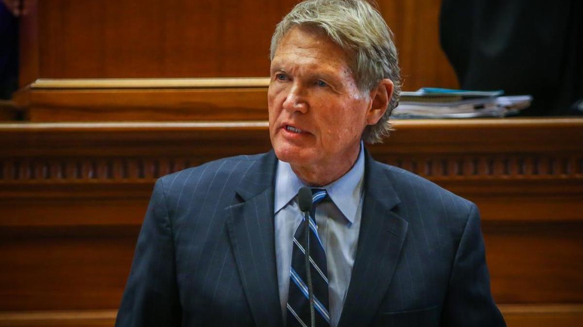 Sen. Harvey Peeler R-Cherokee says he is against removing the flag during the South Carolina senate’s debate on a bill that calls for the removal of the Confederate flag from the State House grounds. 7/6/15