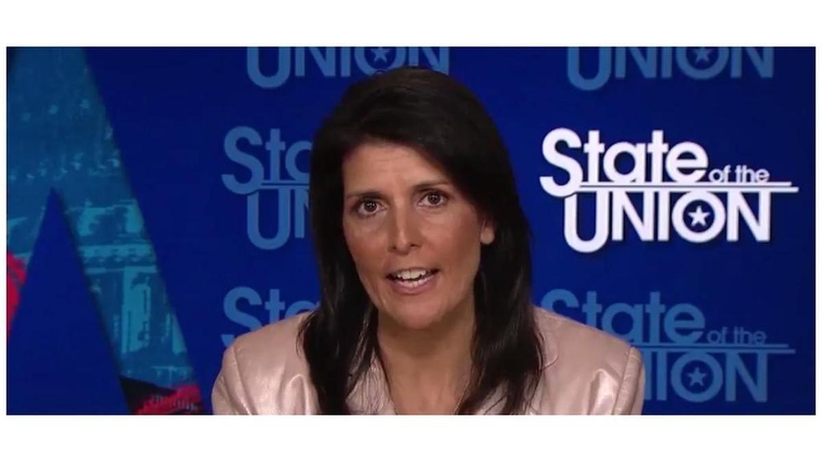 US Ambassador to the UN, Nikki Haley, said President Trump does believe the climate is changing. She was interviewed on Saturday, May 3, 2017, by CNN’s Jake Tapper.