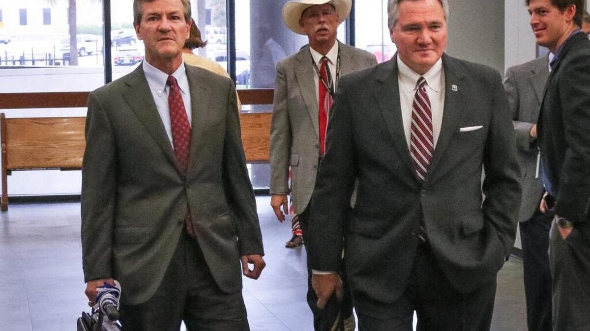 
 Former SC House Speaker Bobby Harrell (third from left)
