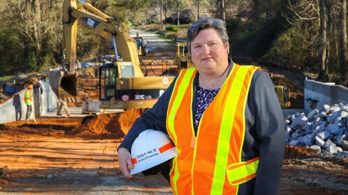 Interim DOT director Christy Hall was a star of October's flood disaster response. Roads were repaired quickly, and her leadership of the department received high marks.