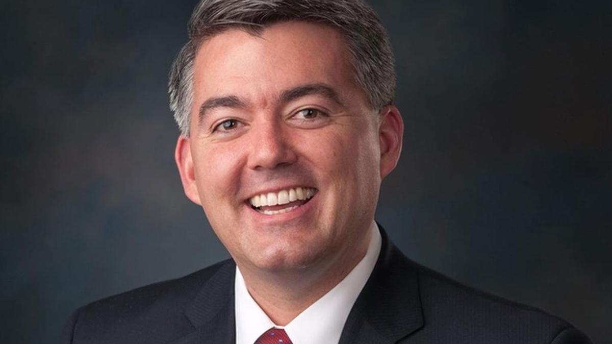 Cory Gardner, Republican Senator from Colorado. He was elected to the U./. Senate in 2014.