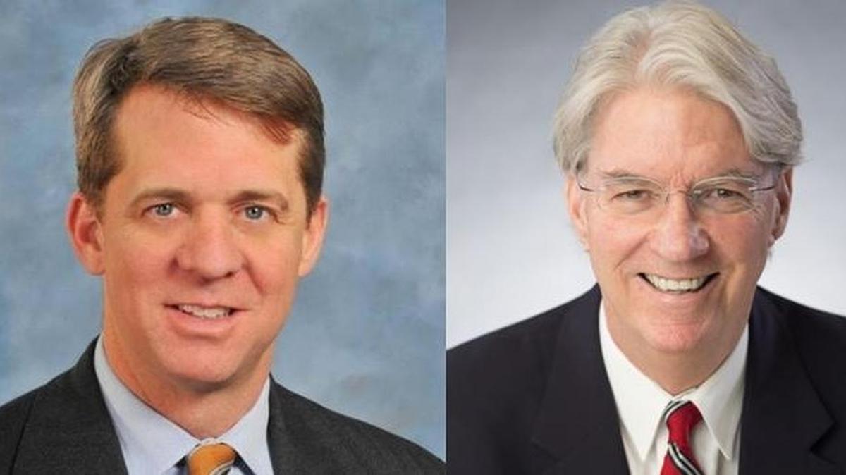 S.C. Rep. James Smith, D-Richland, and Phil Noble
