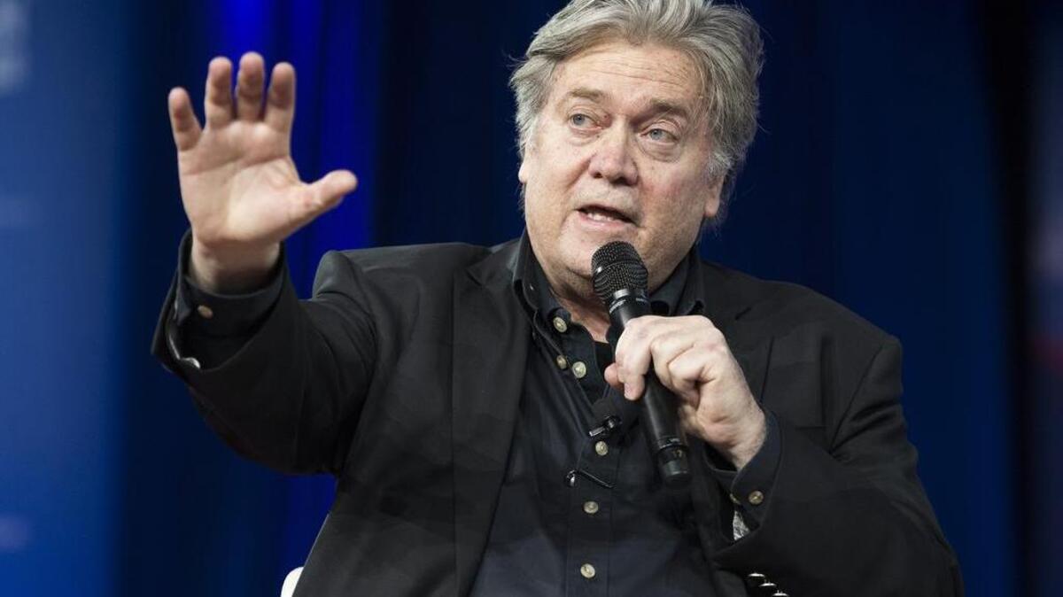 Steve Bannon. File photo.