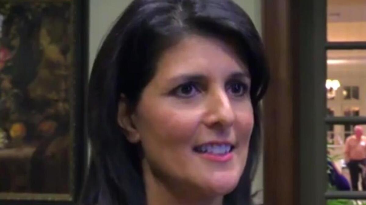 The popular South Carolina governor was in town to address Beaufort County Republicans at Belfair Country Club. The top questions for Haley after her speech: Does she want to be the next vice president, and who does she think will win her party's presidential nomination?