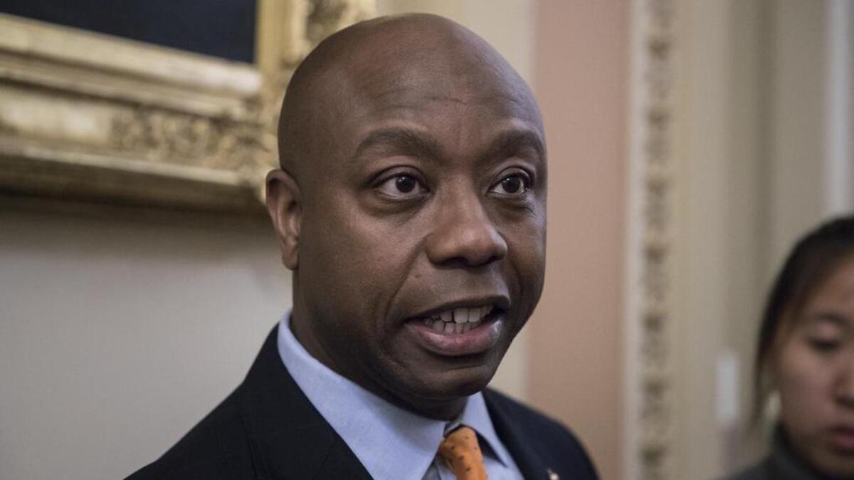 Sen. Tim Scott, R-S.C. File photo. (AP Photo/J. Scott Applewhite)