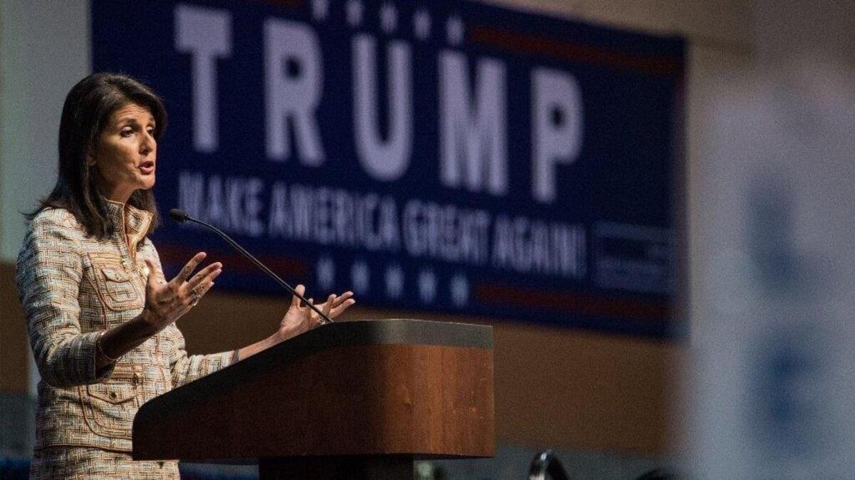S.C. Gov. Nikki Haley