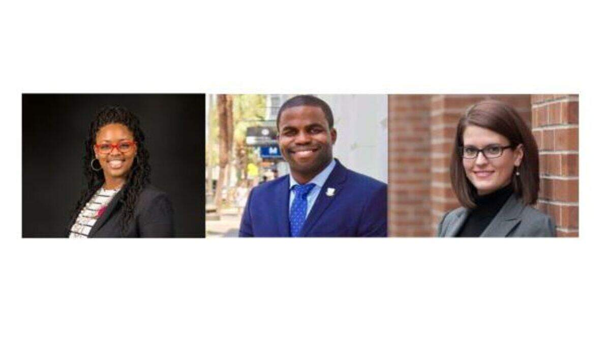 New S.C. House members Krystle Simmons, J.A. Moore and Mandy Kimmons. All three defeated incumbent members of the S.C. House of Representatives in Tuesday’s election.