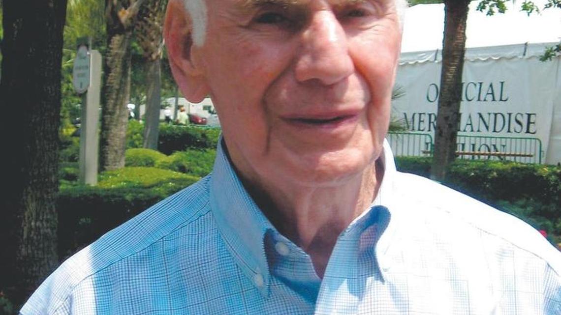 Senior U.S. District Judge Sol Blatt Jr. of Charleston attending a recent RBC Heritage Presented by Boeing.