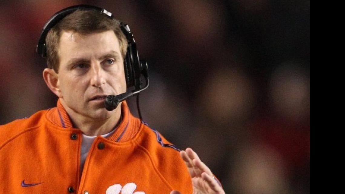 
Clemson head coach Dabo Swinney

