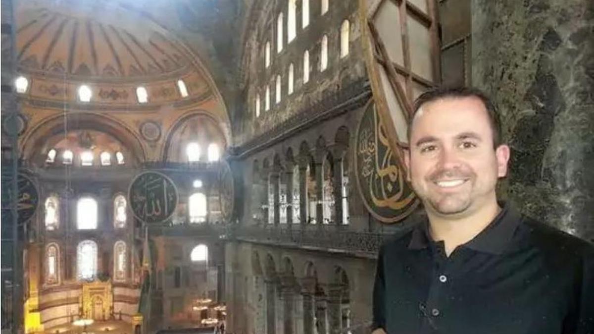 S.C. Rep. Neal Collins visits a former church and mosque, now a museum, during a 2015 trip to Turkey