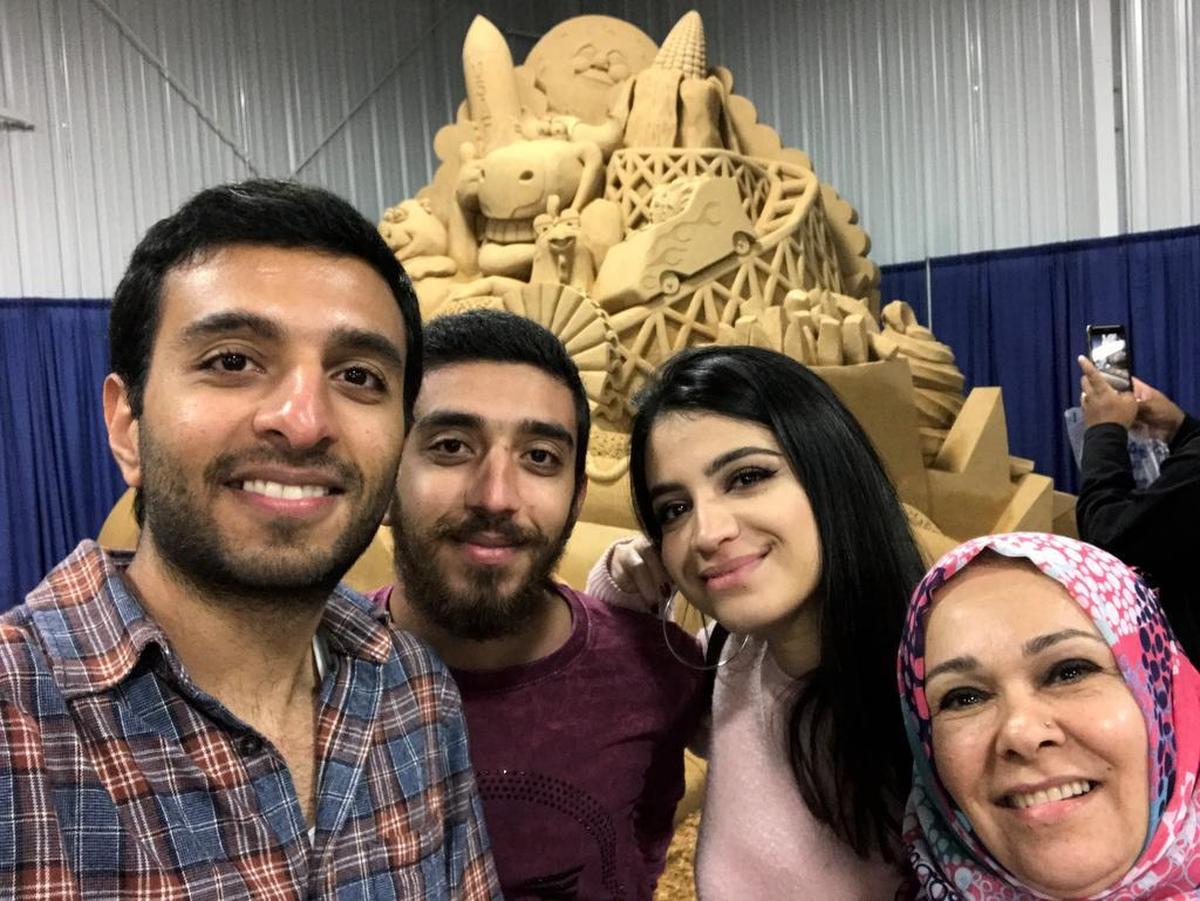 Zaid, Hasan, Marwah and Nahidah took in the S.C. State Fair this year. Zaid’s mother and brother were admitted to the U.S. as refugees this past summer, more than two years after making their applications.