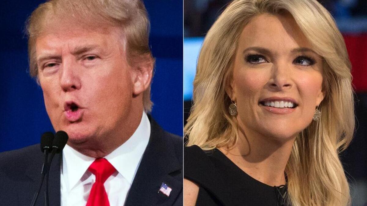 
Angry over what he considered unfair treatment at the debate, presidential candidate Donald Trump told CNN on Friday night that Fox News Channel host and moderator Megyn Kelly had “blood coming out of her eyes, blood coming out of her wherever.” 
