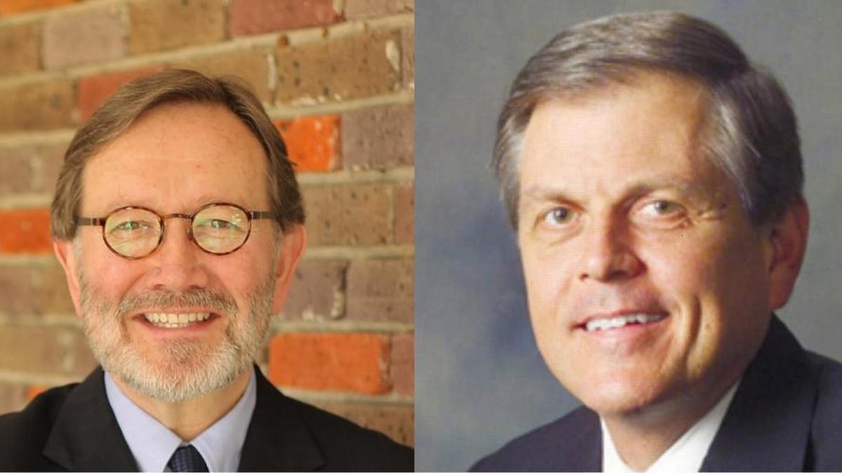 Archie Parnell, left, and U.S. Rep. Ralph Norman, R-Rock Hill