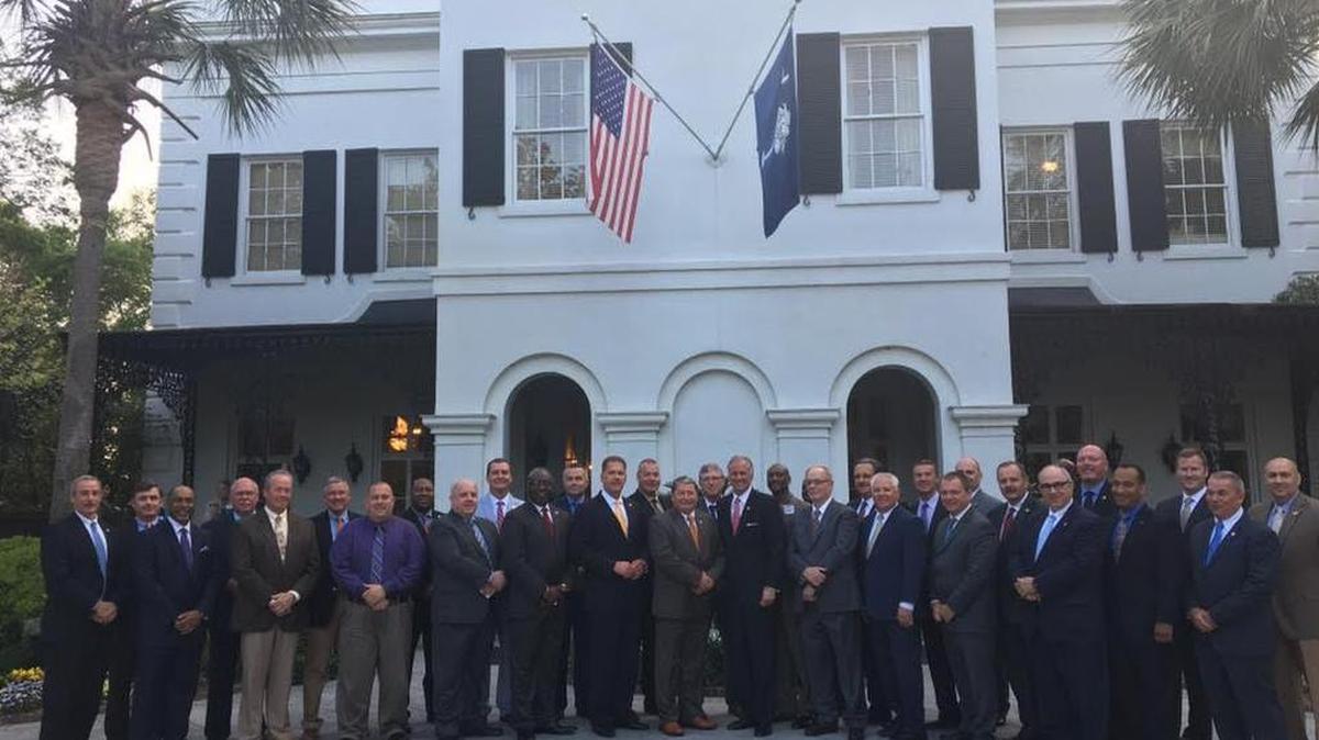 Sheriffs gathered this week at S.C. governor’s mansion