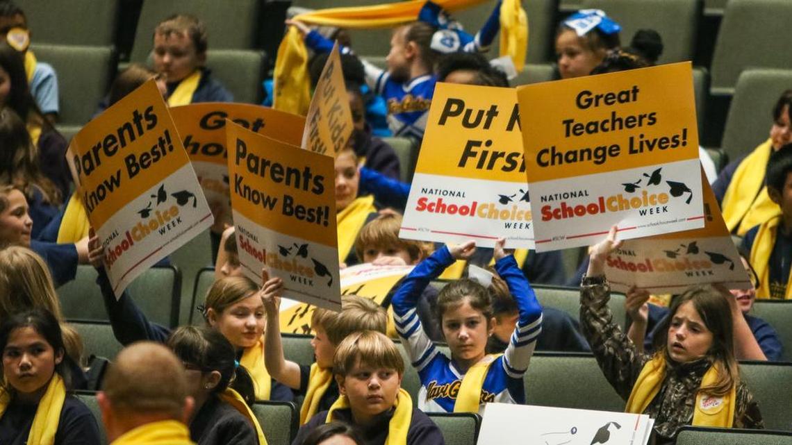 In January 2016, advocates of private and public-school choice gathered at the Township Auditorium for the the My SC Education Rally during National School Choice Week.