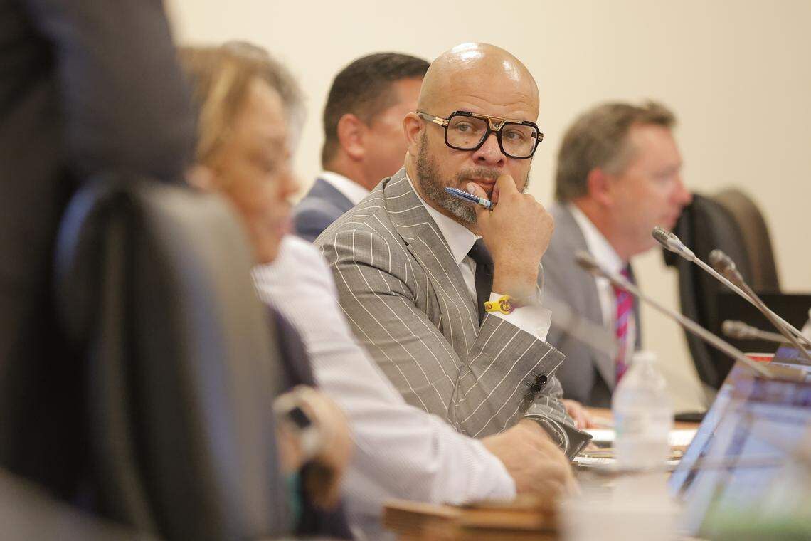 Rep. John King during a House Full Judiciary Committee meeting in Columbia, S.C. on Tuesday, April 29, 2025. (Travis Bell/STATEHOUSE CAROLINA)