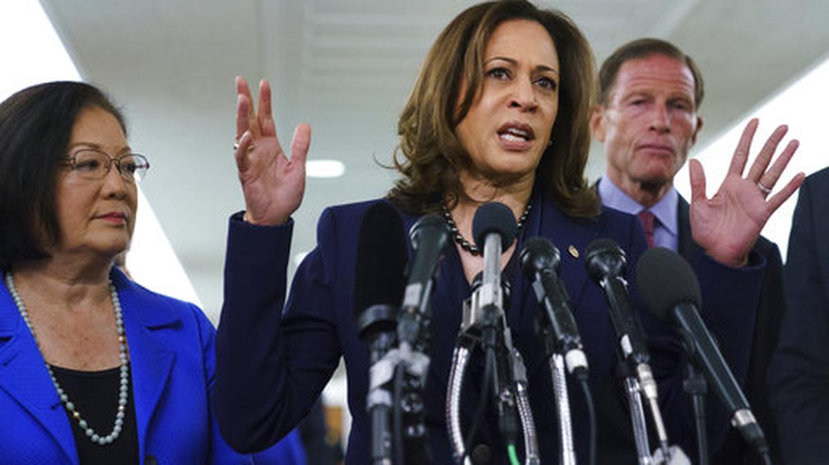 Kamala Harris, Mazie Hirono, Richard Blumenthal