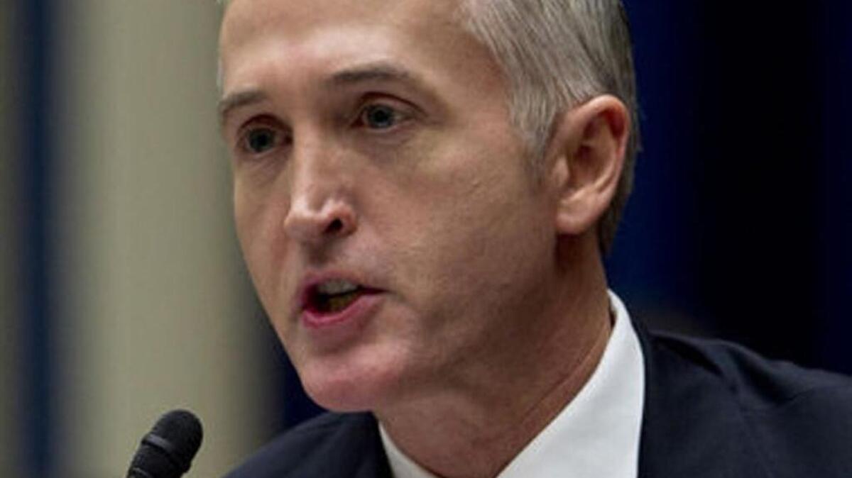 
Rep. Trey Gowdy, R-S.C 
