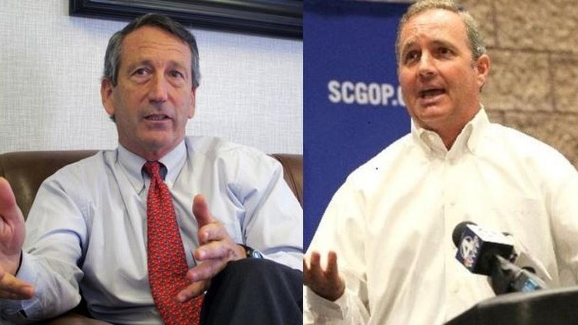 Mark Sanford, left, and Jeff Duncan