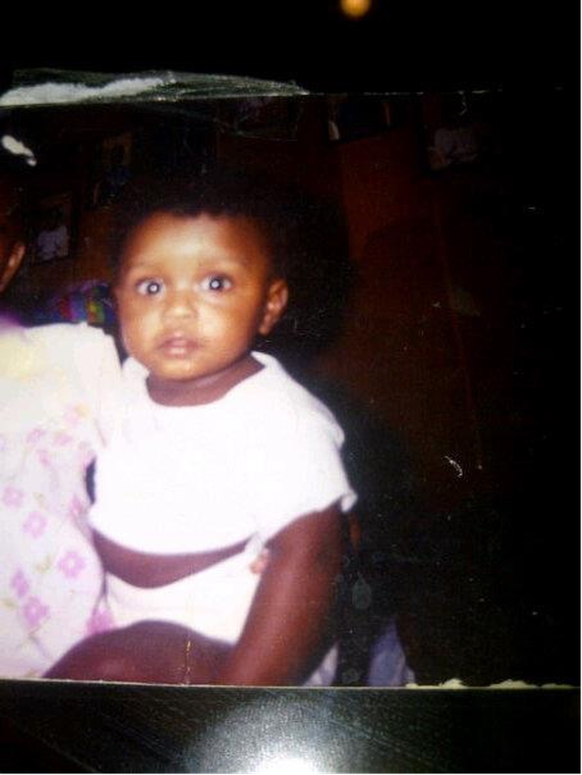 Lamont Davis, 13 months, was killed Sept. 22, 1989 as Hurricane Hugo destroyed his family’s Sumter County mobile home.