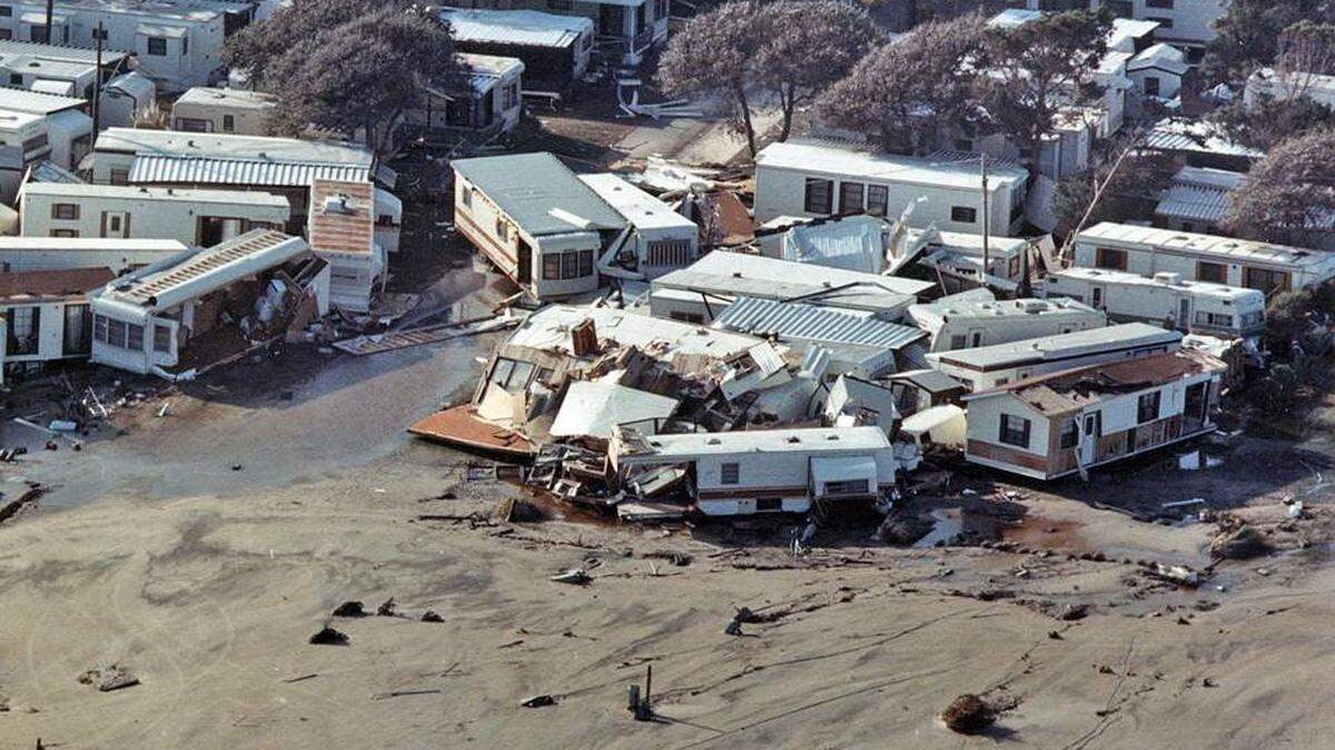 Surfside Beach after Hugo
