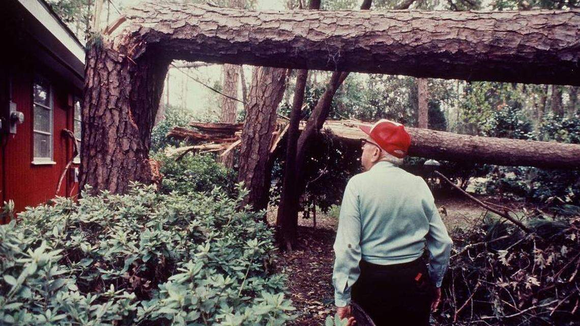 Inland areas not spared. High winds caused most of the damage