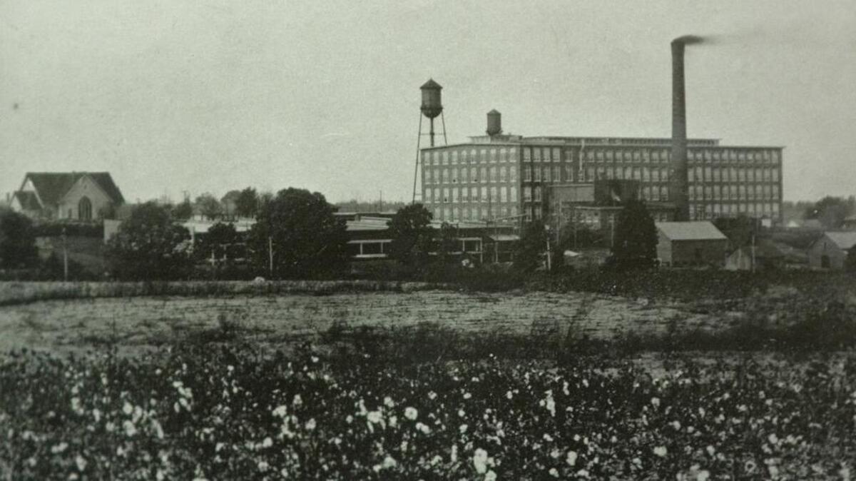 An undated photo from Nan Shubert, a former employee of the Chiquola Mill, shown here back when it was in full operation in Honea Path.