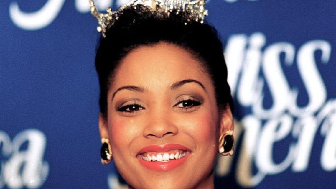 Miss America Kimberly Aiken, shown here in 1993.