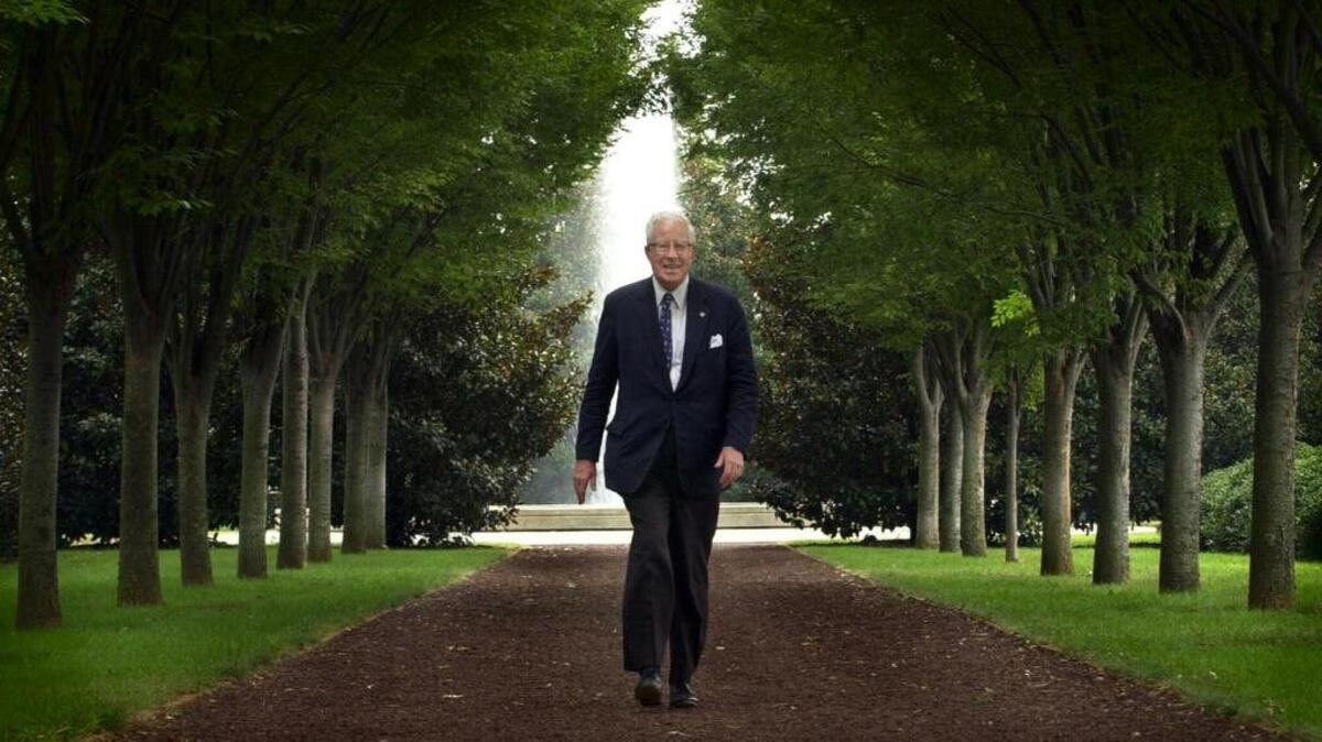 Roger Milliken was a lover of trees and nature.