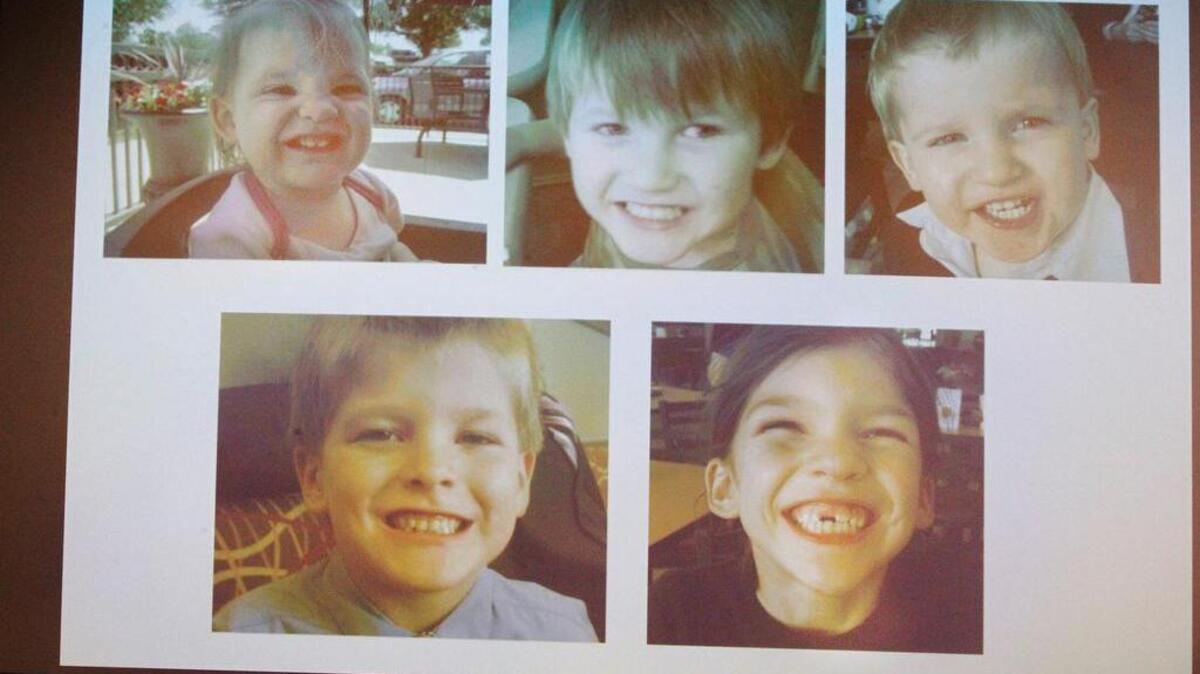 Timothy Ray Jones is accused of killing his five children in 2014.