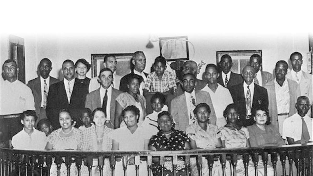 Briggs v. Elliott plaintiffs and supporters.
