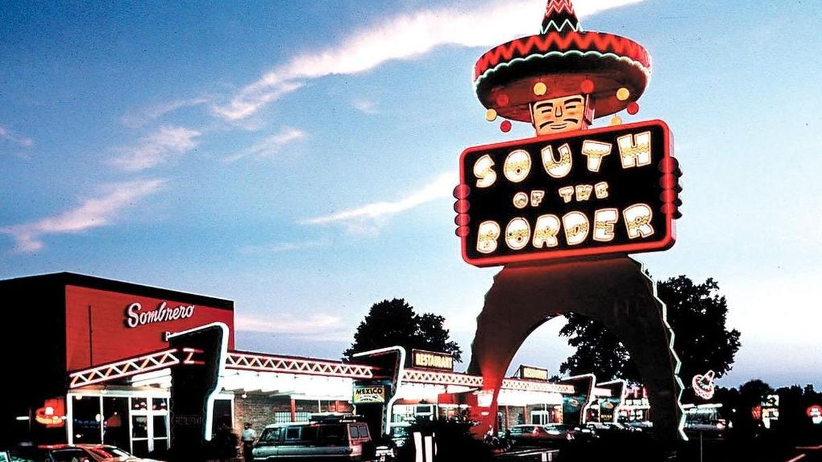 South of the Border in Dillon, S.C. is currently under construction, and the restaurant’s iconic has been taken down during remodeling.