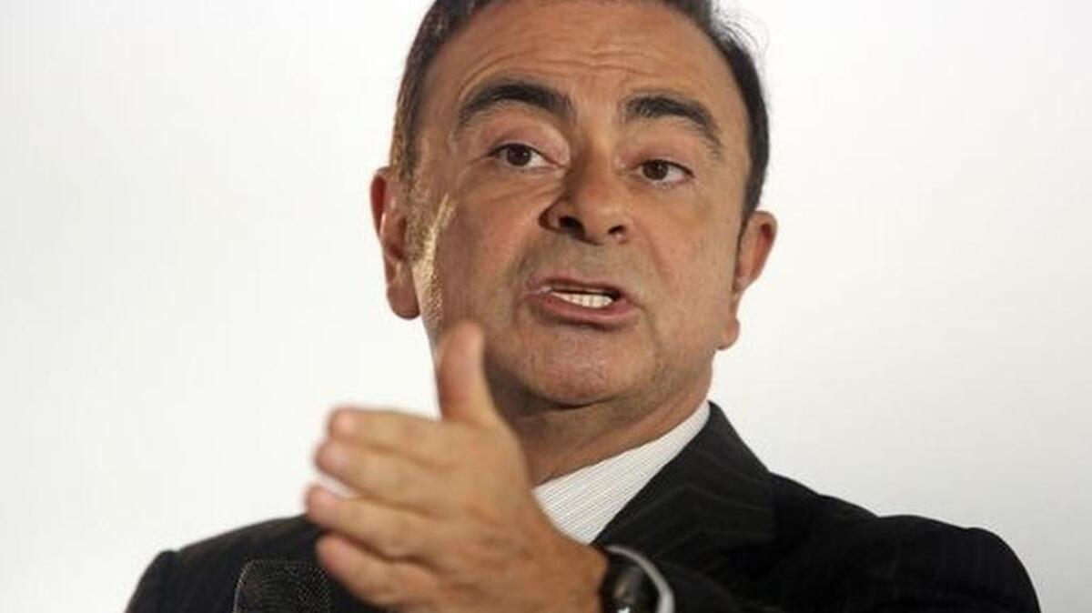 Carlos Ghosn, chairman and CEO of Renault-Nissan.