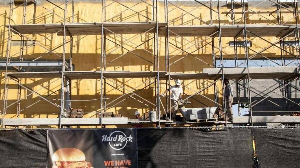 A new Dave and Buster's is being constructed at Broadway at the Beach in place of the former Hard Rock Cafe, which has moved to Celebrity Square. The face of the tourist destination is changing this winter with new openings, relocations, and face lifts for restaurants and entertainment.