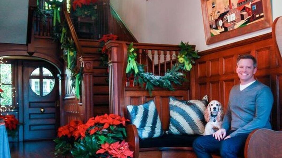 Travis Seward's home will be featured Christmas Day on "CBS Sunday Morning,'' during a feature on the history of poinsettias and how Greenville's own Joel Poinsett brought them to America.