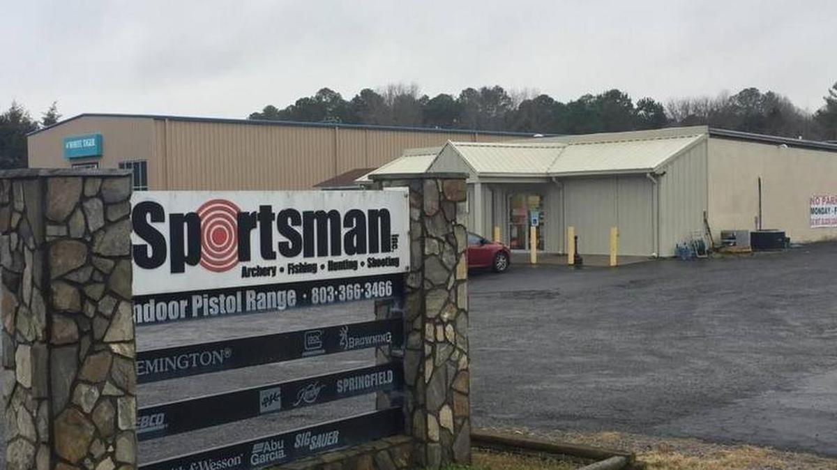 Sportsman Inc. on S.C. 274 in the Newport area of York County west of Rock Hill was the scene of an accidental shooting Thursday
