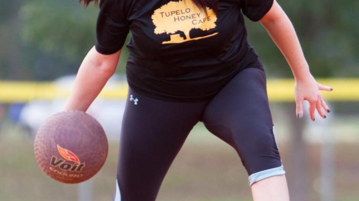 For a group of locals, Sunday evenings mean a dusty game of kickball on the old dirt fields at The Market Common. The games are open to players of all ages and abilities.