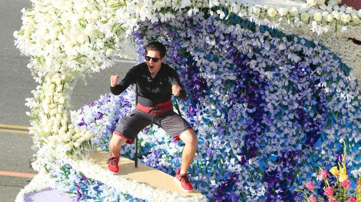 
Giti Tire is the official tire sponsor for the 127th annual Rose Bowl Parade. Last year’s parade with floats such as this one from the City of Los Angeles drew more than 53 million television viewers in the United States and 28 million internationally.
