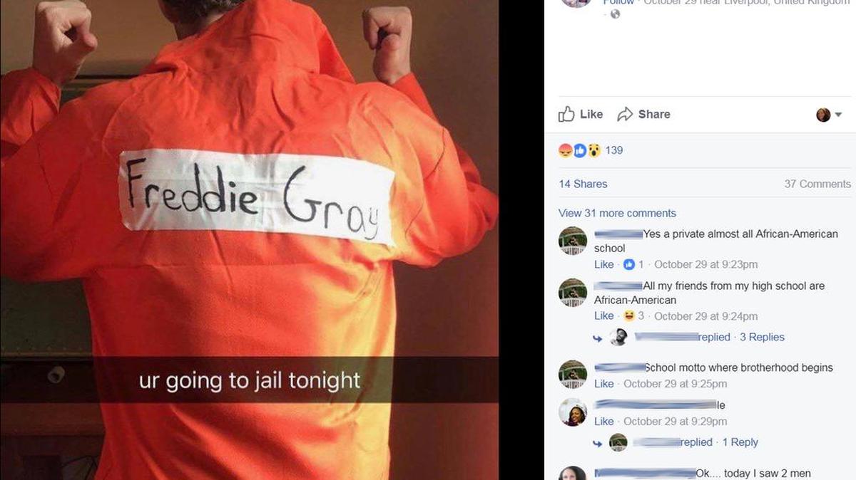 Screenshot of post by Detrick Manning