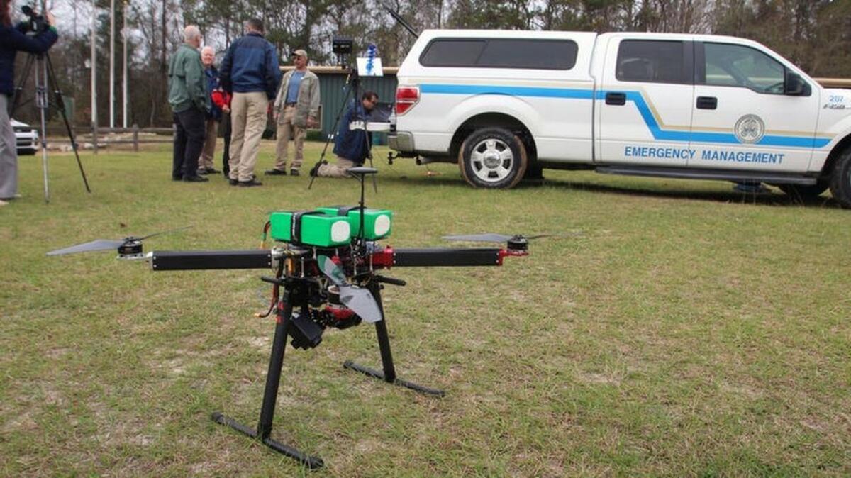 The Unmanned Arial System (UAS) provides the ERT with the necessary equipment to respond to chemical spills and accidents involving hazardous materials in a more safe and cost effective way