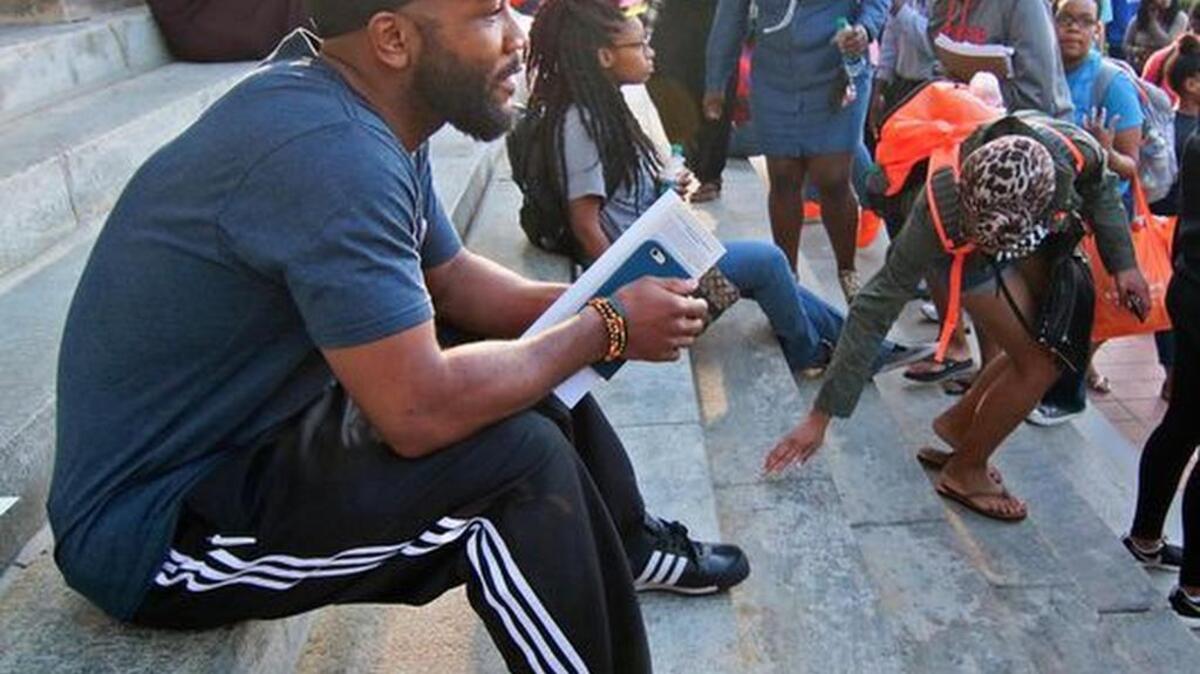 A.D. Carson, who earned his PhD from Clemson University, just took on a job at the University of Virginia: assistant professor of hip hop and the global south.
