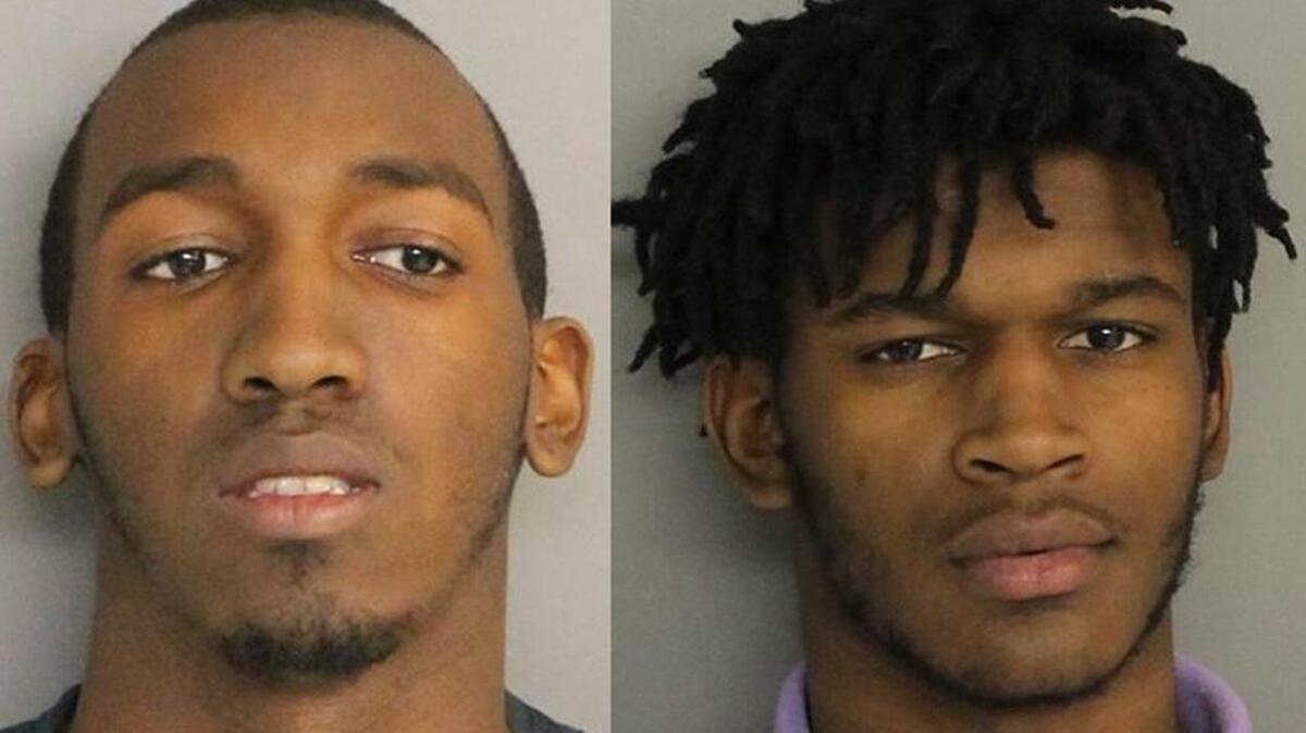 Dedrick Dashaun Nelson (on left) and Rakish Breon Jenkins