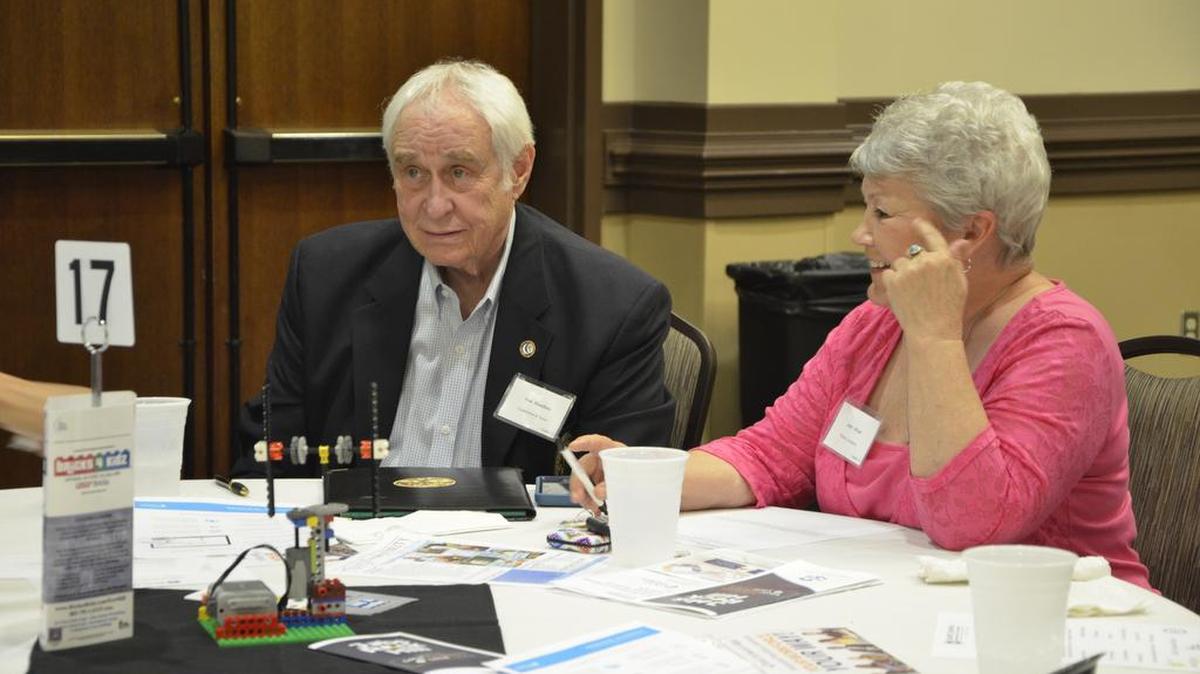 Education and business professionals came together April 4 to discuss workforce development.