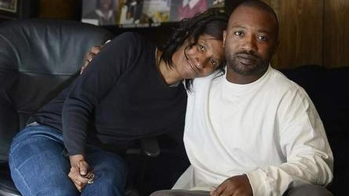 
Alfard Mullins and his mother, Cheryl Cooper, both of Landrum
